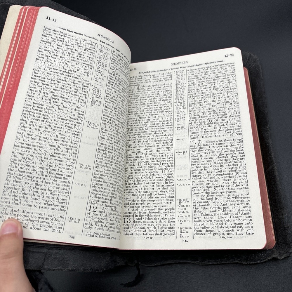Holy Bible Teacher's Edition American Standard Thomas Nelson 1901-1929‎ - Picture 10 of 14